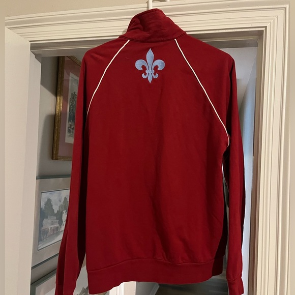 American Apparel Size Large Zip Up Track Jacket “Storyville” embroidered on it - Picture 2 of 2